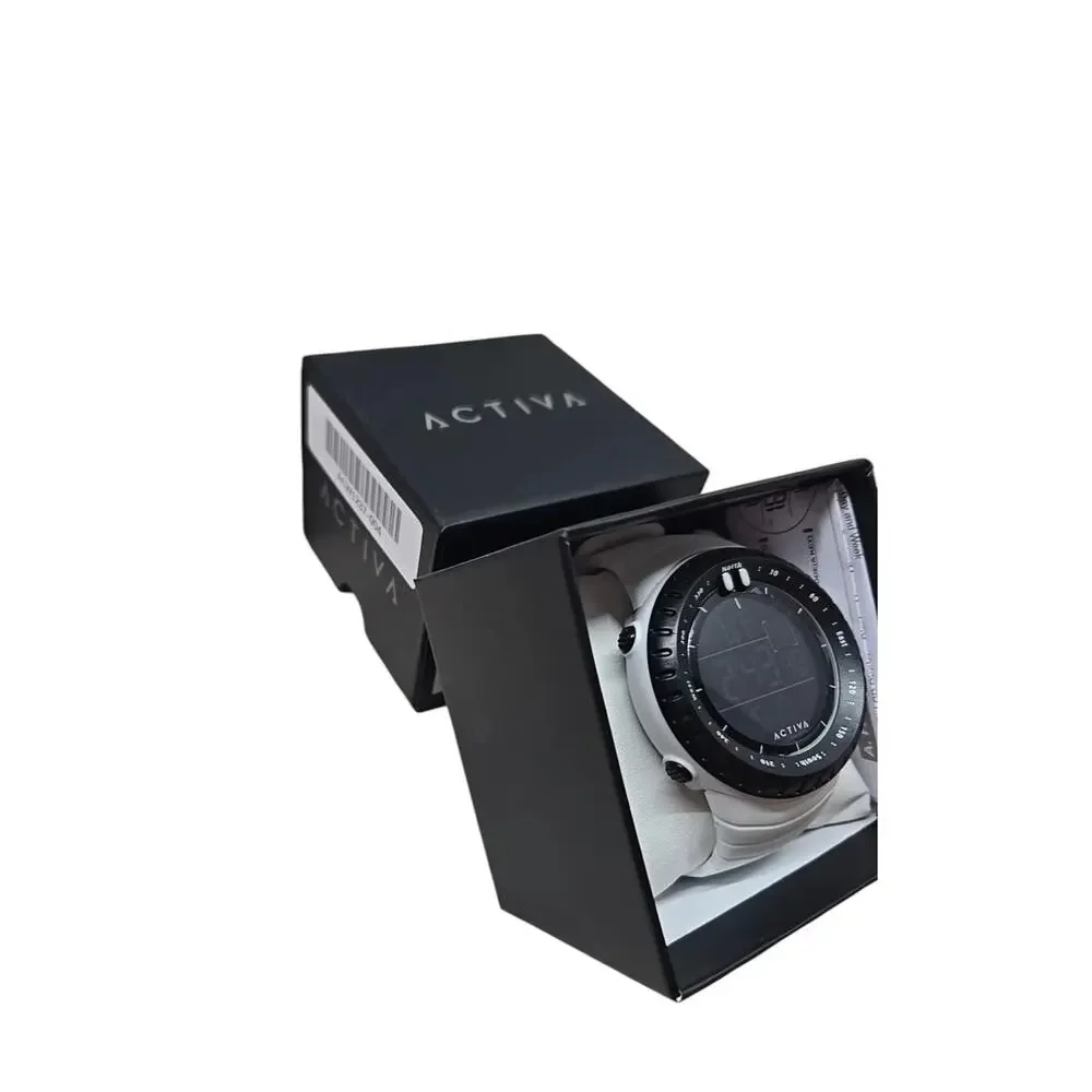 Activa Odessy X Invicta Digital Men’s Watch 53mm White ACW1237-004